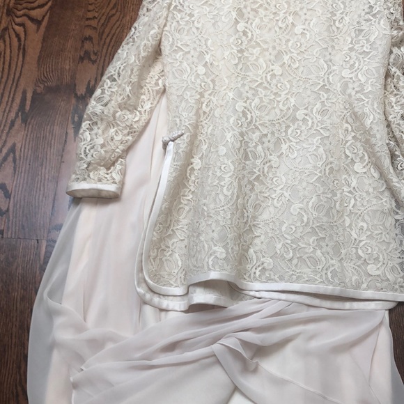 Couture Jacket and Skirt with chiffon layer - Picture 5 of 8